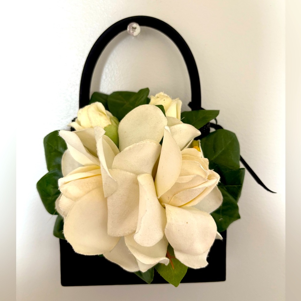Rare Barbara Rihl Signed Flora Accent Evening Bag